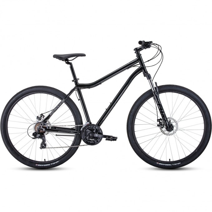 Велосипед FORWARD SPORTING 29 2.0 disc (2021) черный/темно-серый с рамой 21" 74420 CHERNYII/SERYII 21